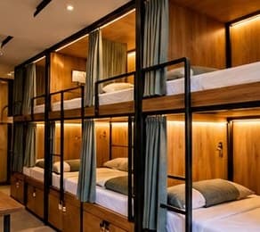 Mixed AC Bunk Bed at Ganga Veda